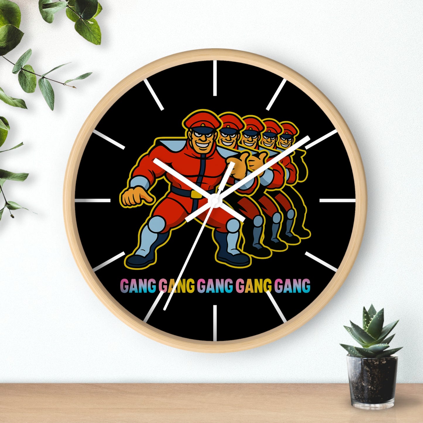 GANG x5 Wall Clock