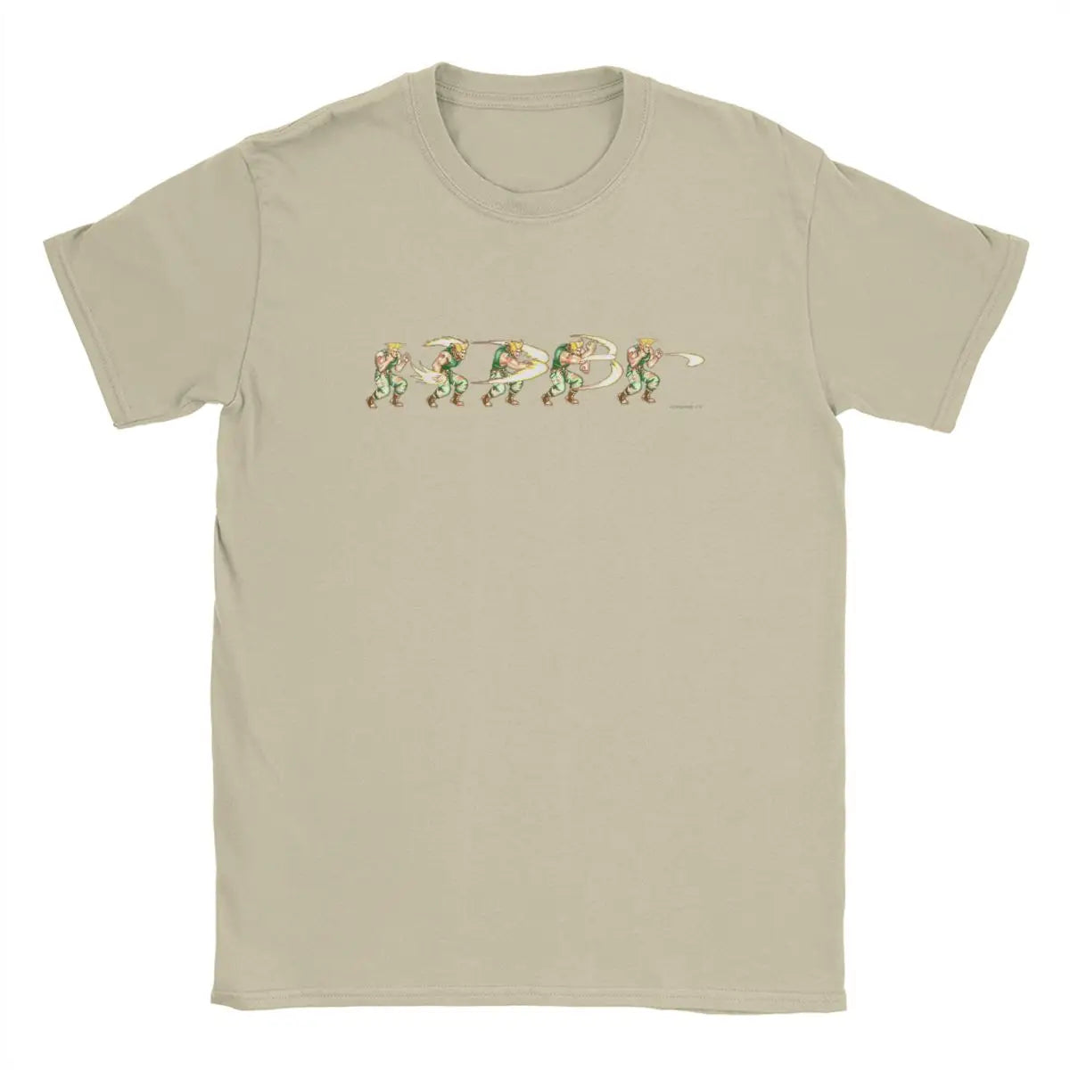 Street Fighters II Guile Sonic Boom Tee