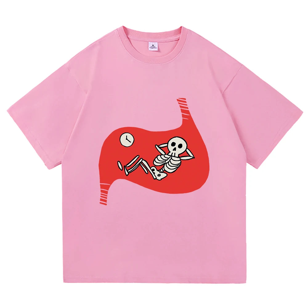 "Delicious in Dungeon” Skeleton Inside Stomach Tee