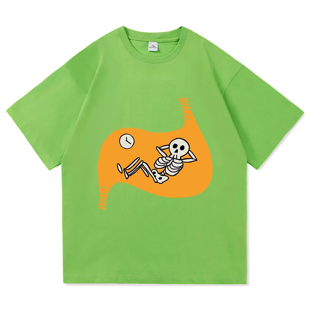 "Delicious in Dungeon” Skeleton Inside Stomach Tee