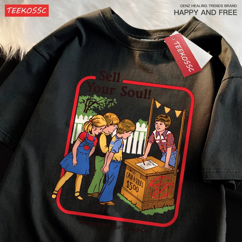 Sell Your Soul - Economics For Children Tee