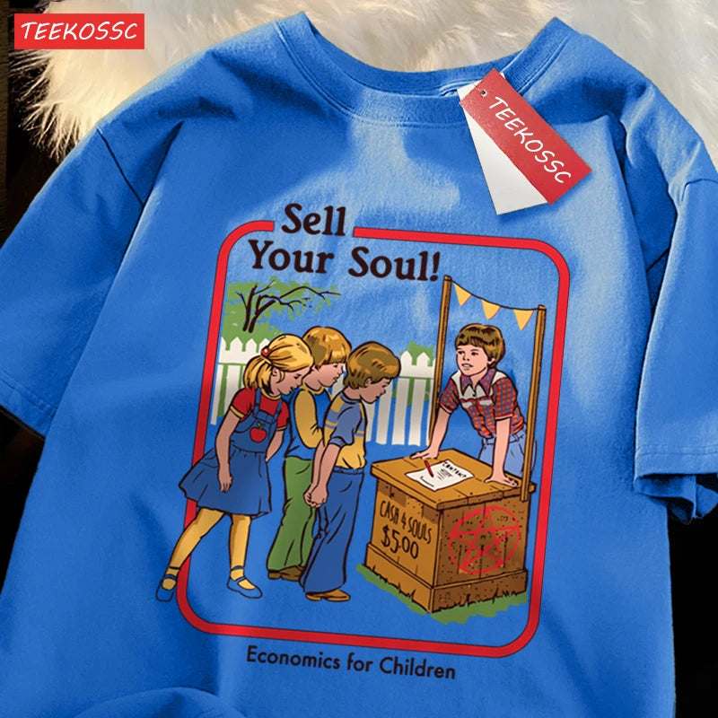 Sell Your Soul - Economics For Children Tee