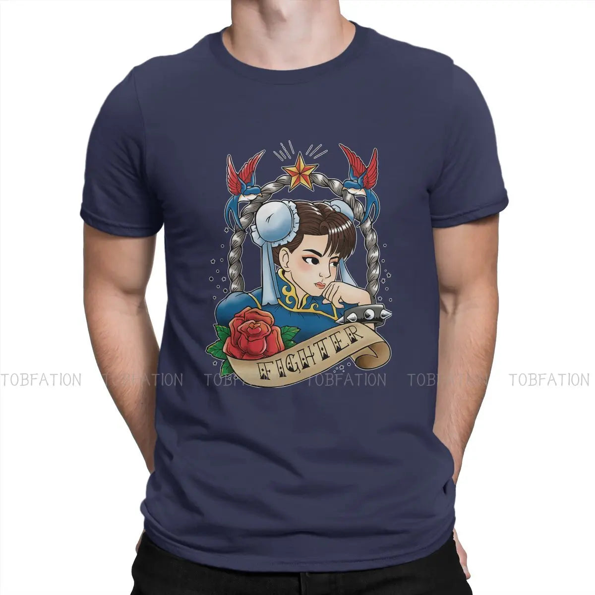 Vintage Tattoo Art Chun-Li Tee