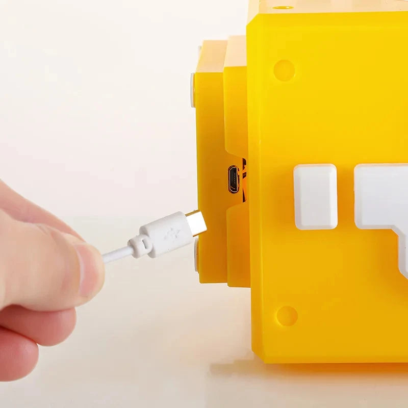 Question Block Night Lamp with Sound Effects