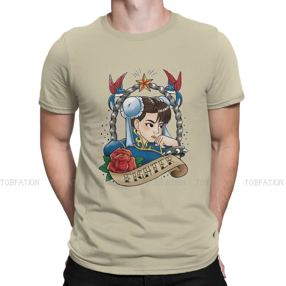 Vintage Tattoo Art Chun-Li Tee