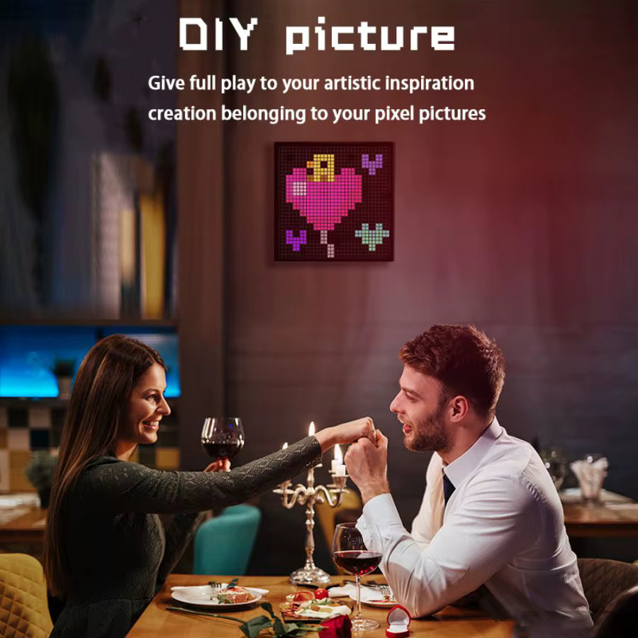 Smart LED Pixel Art Display