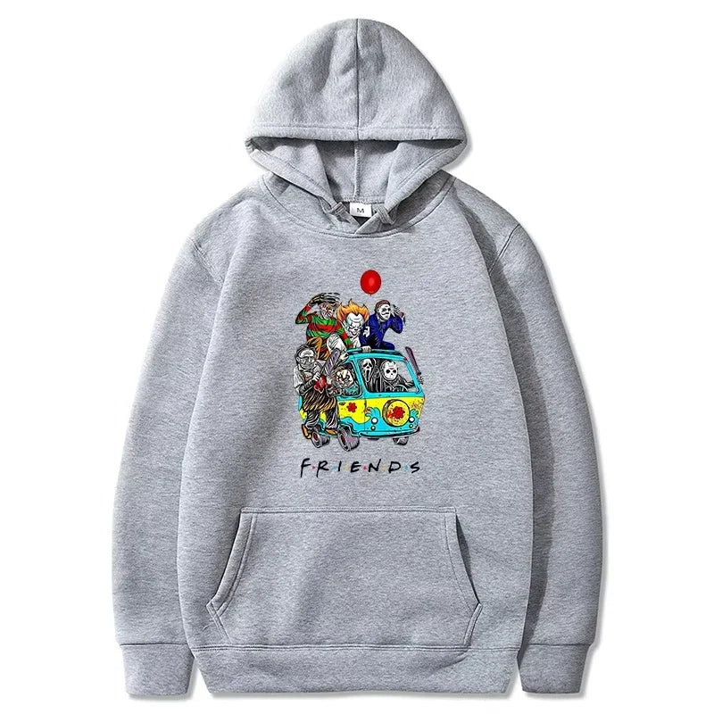 Friends Horror Villains On-Ride Hoodie