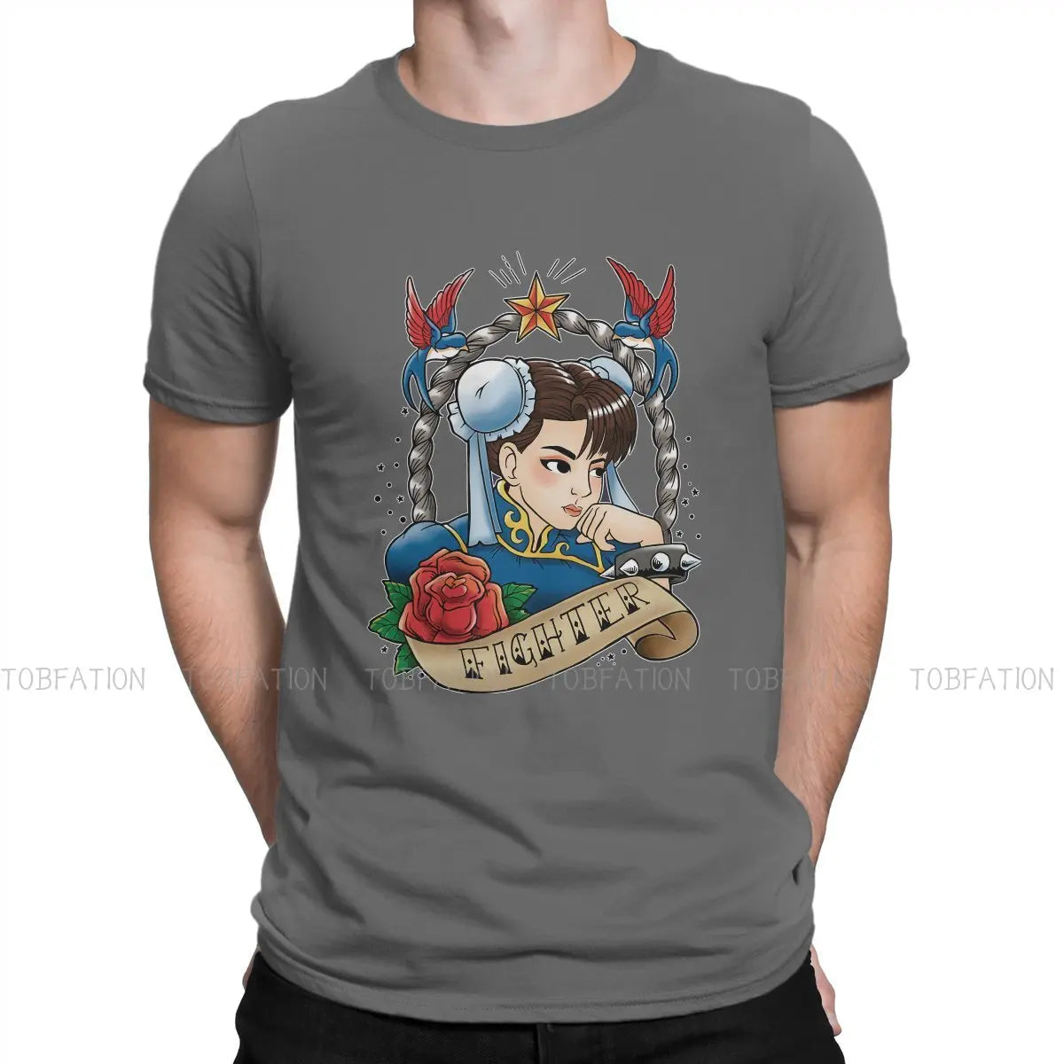 Vintage Tattoo Art Chun-Li Tee
