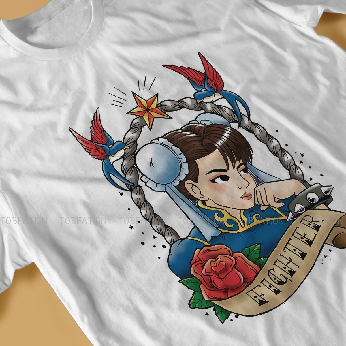 Vintage Tattoo Art Chun-Li Tee