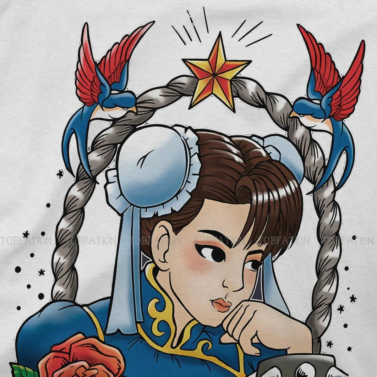 Vintage Tattoo Art Chun-Li Tee