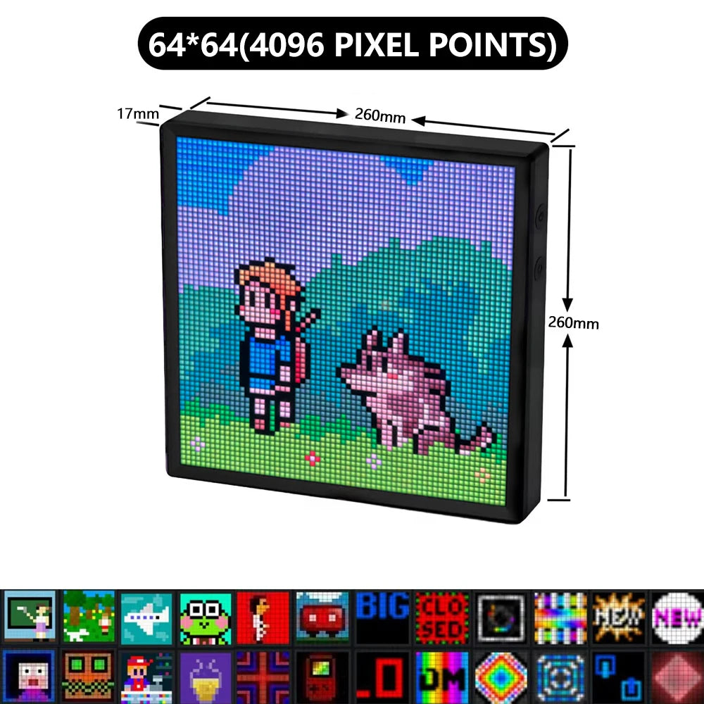 Smart LED Pixel Art Display