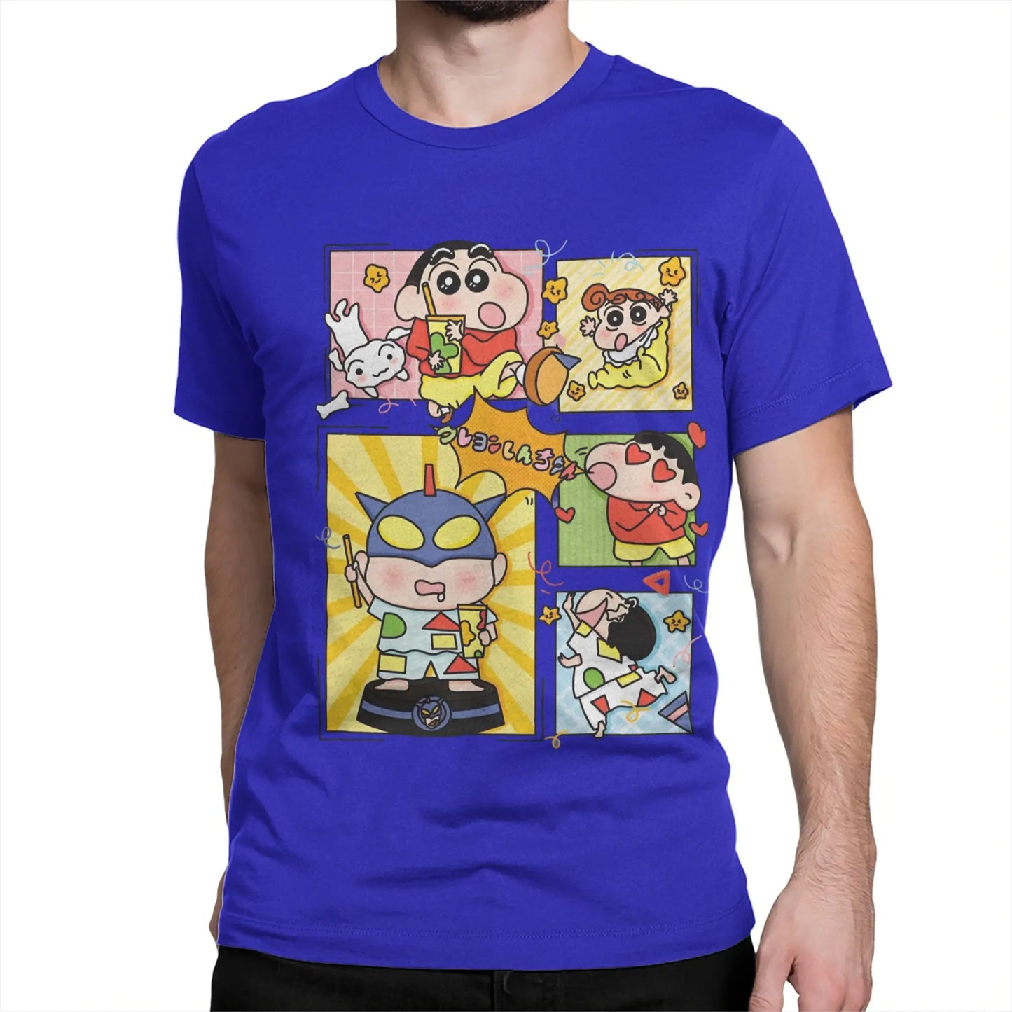 Crayon Shin-chan Comic Panel Tee