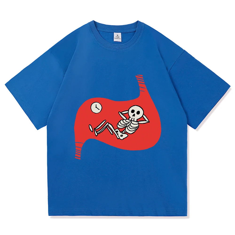 "Delicious in Dungeon” Skeleton Inside Stomach Tee