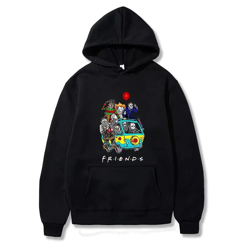 Friends Horror Villains On-Ride Hoodie