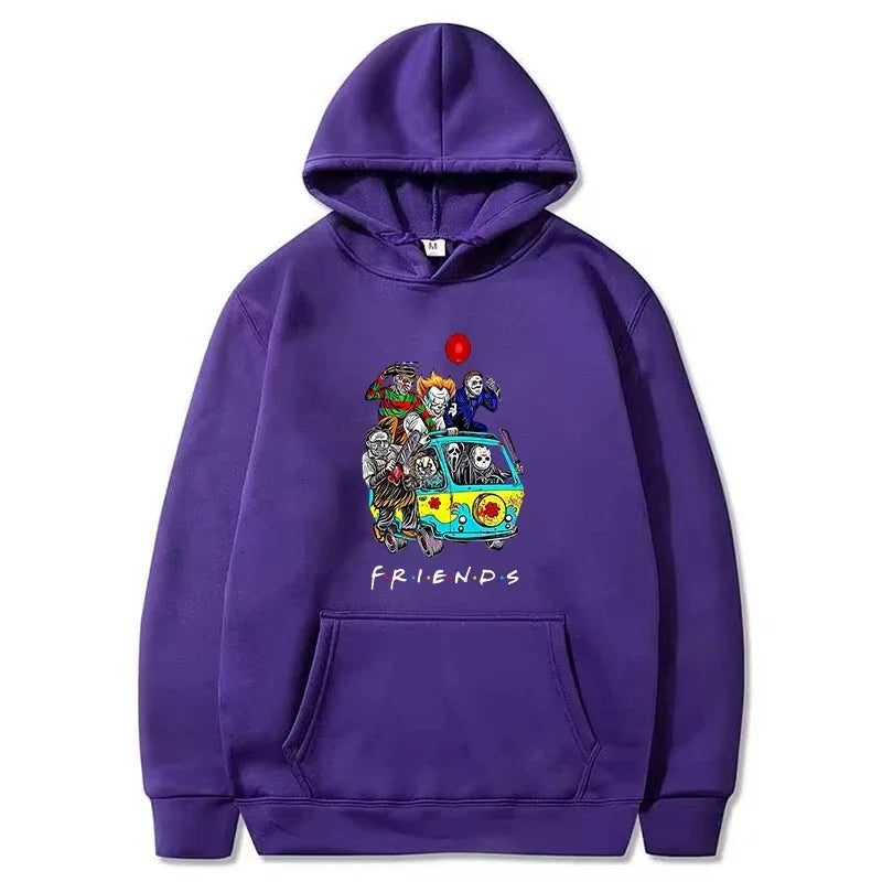 Friends Horror Villains On-Ride Hoodie