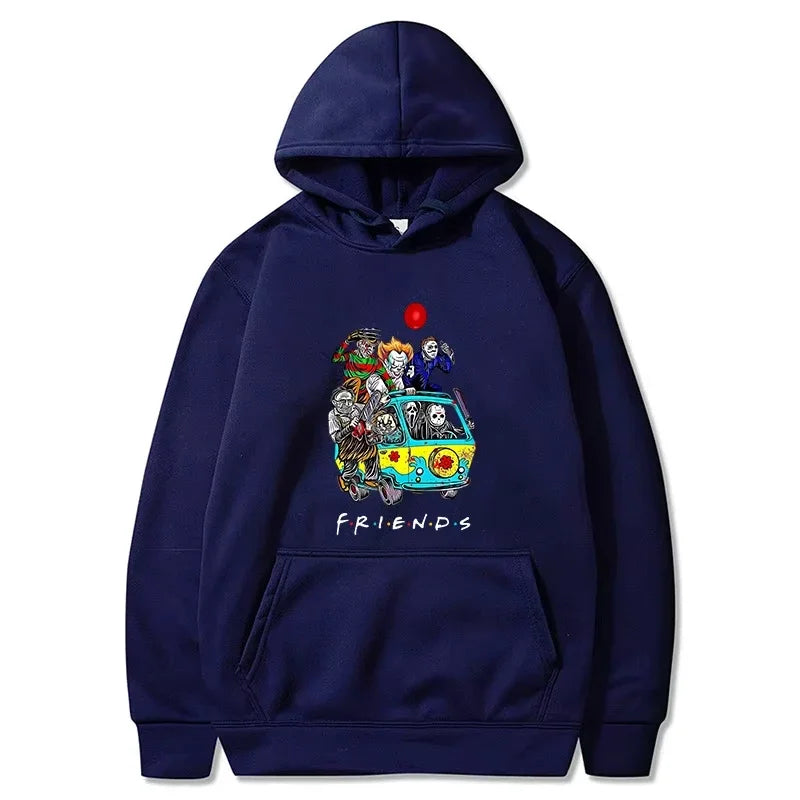 Friends Horror Villains On-Ride Hoodie