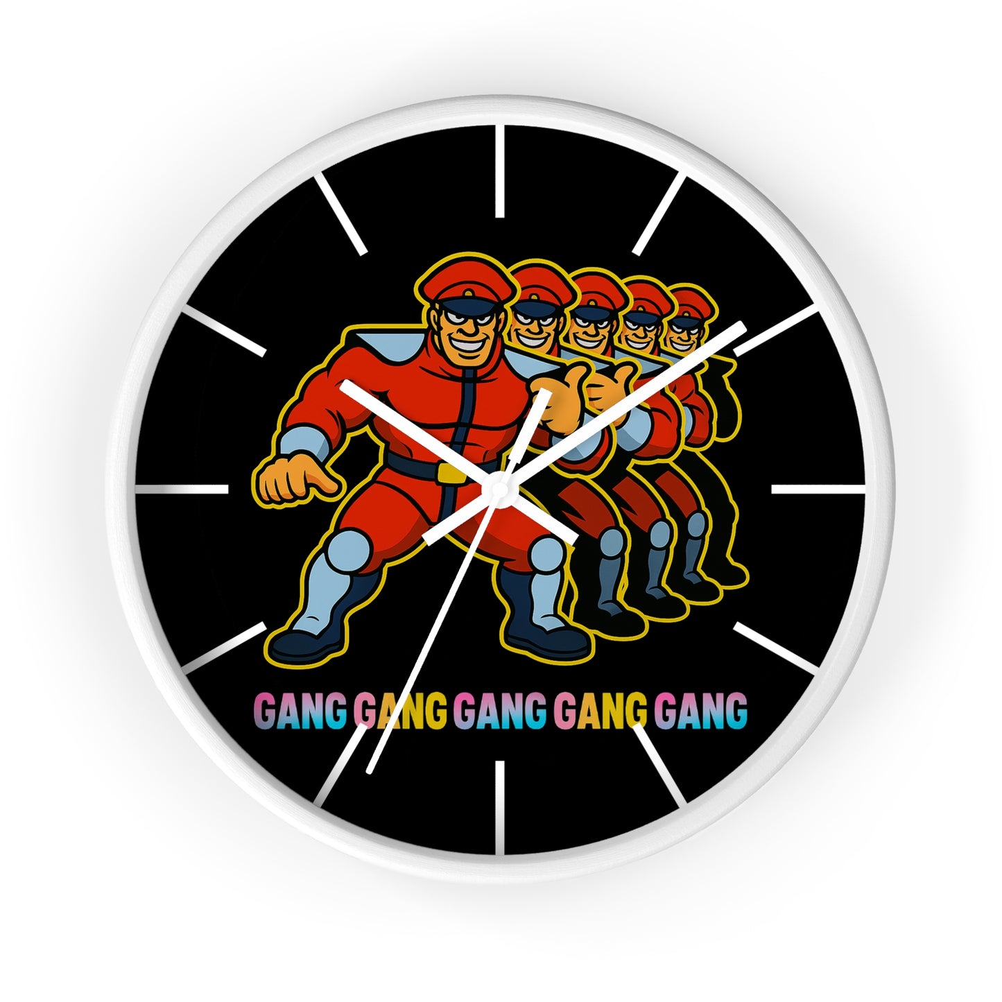 GANG x5 Wall Clock