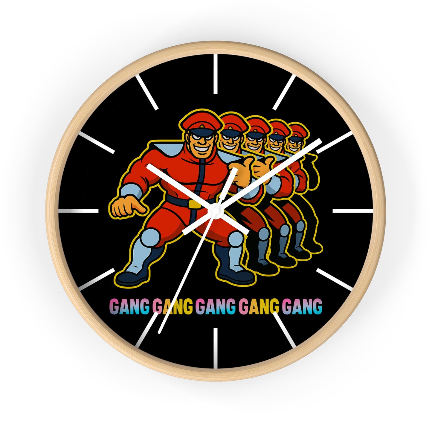 GANG x5 Wall Clock