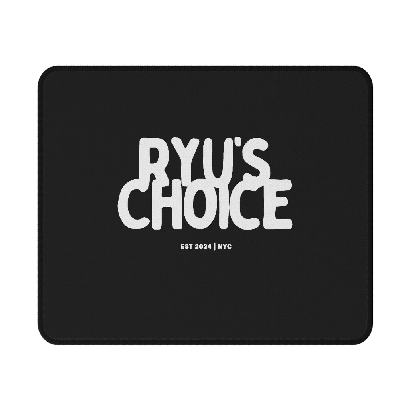 RYU'S CHOICE NON-SLIP GAMING MOUSE PAD BLACK