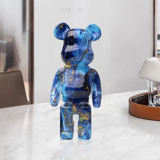 Graffiti Bear Art Sculpture Home Decor