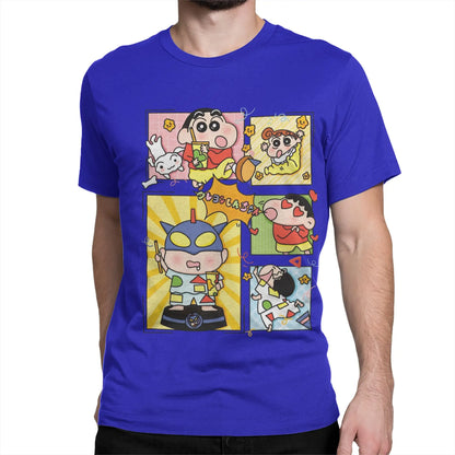 Crayon Shin-chan Comic Panel Tee