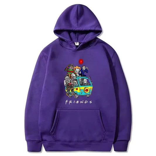 Friends Horror Villains On-Ride Hoodie