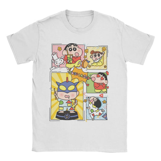 Crayon Shin-chan Comic Panel Tee