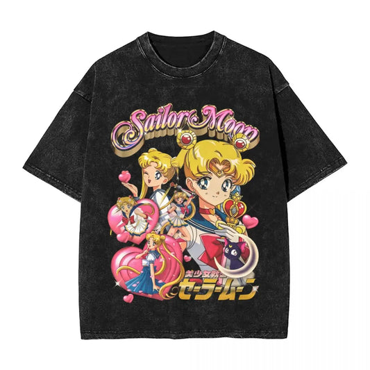 Sailor Moon Vintage Graphic Tee Collection